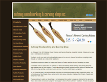 Tablet Screenshot of nutmegwoodworking.ca